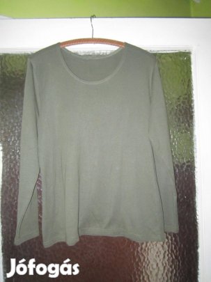 36-os olajzöld pamutfelső