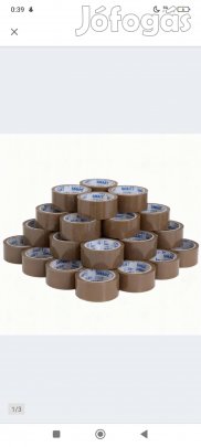 36db 48mm*50 barna ragasztószlaag