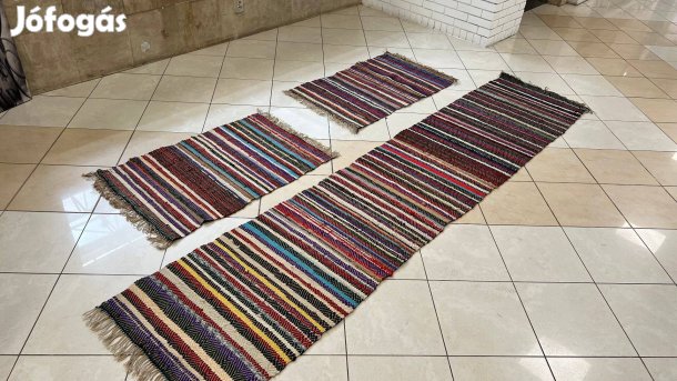 3718 Kiárusítás Tisztított 3DB-OS Futó Szőnyeg Szett 73X350CM