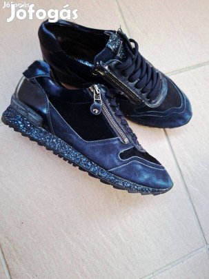 37-es Kennel & Schmenger kék tavaszi női félcipő