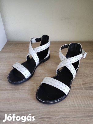 37-es fehér női szandál Jenny Fairy
