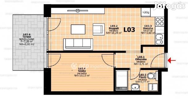 37 nm-es lakás eladó Hegyeshalom