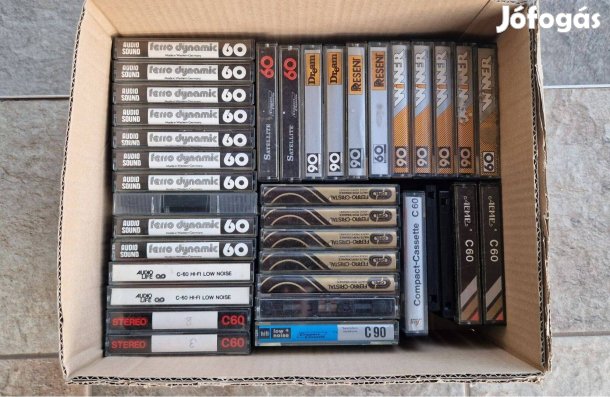 37db vegyes normál magnó kazetta csomag
