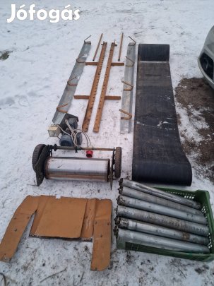 380V-os oda-vissza működő futószalag 