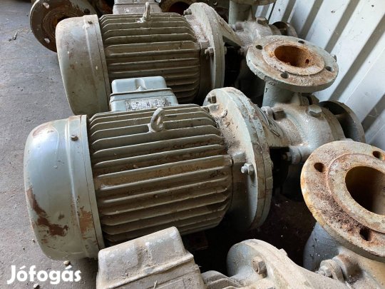 380-as 5,5 kw-os villanymotor szivattyúval