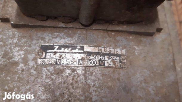 380v 370w 680f/min evig villanymotor