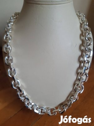 383 gr os ezüst anker nyaklánc