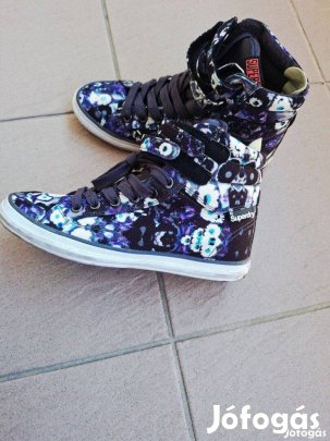 38-as Superdray virág mintás tavaszi női cipő