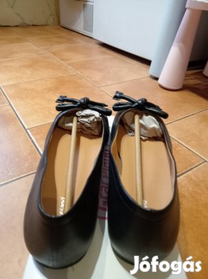 38-as Új lány fekete alkalmi cipő 