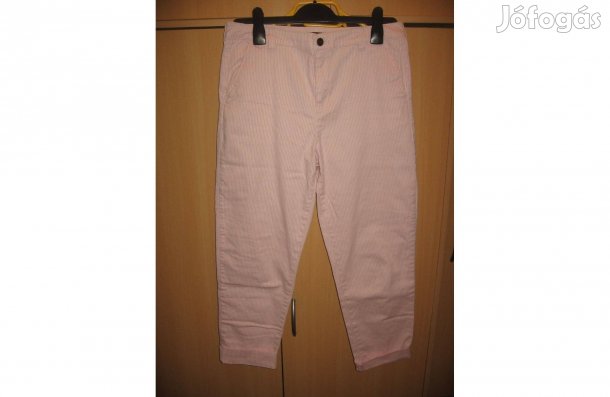 38-as, 3/4-es rózsaszín nadrág (farmer)