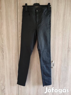 38-as fekete sztrecs női nadrág Denim