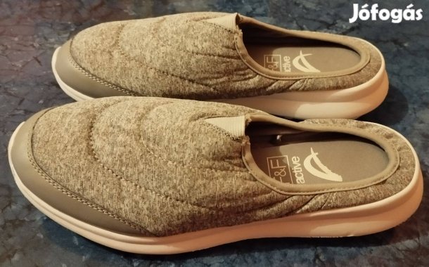 38-as memóriahabos félcipő, beugrós, csak lakásban próbált