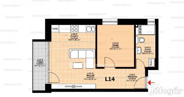 38 nm-es lakás eladó Hegyeshalom
