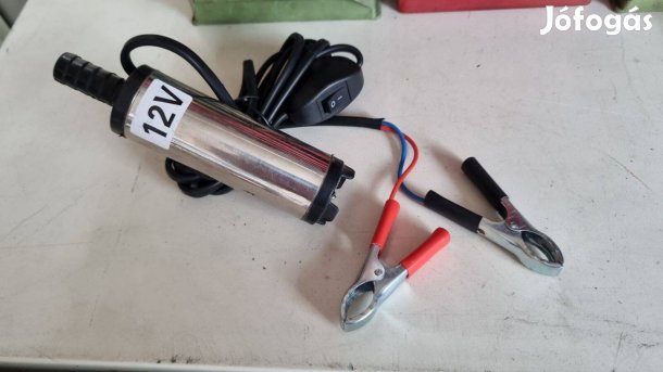 38mm-es átmérővel, 12voltos csipeszes gázolaj merülő szivattyú