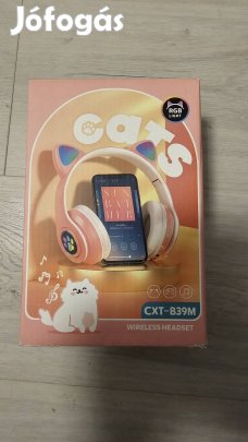 39M Cats RGB wireless fejhallgató headset