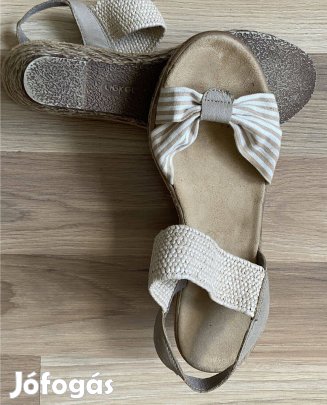 39-es Rieker csíkos masnis szandál