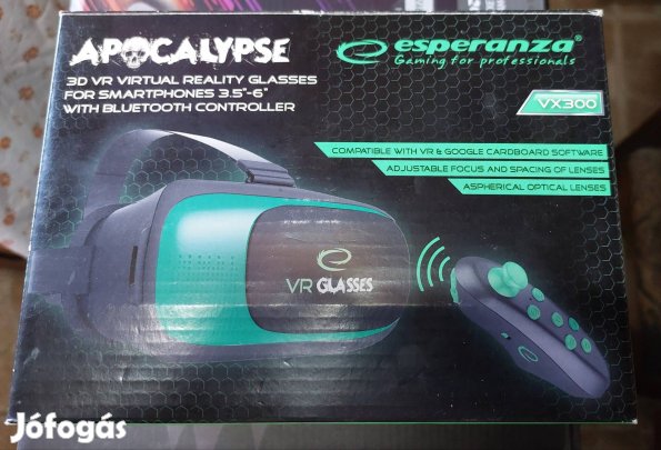 3D VR szemüveg okostelefonhoz Vx300