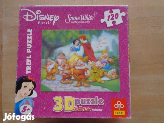 3D és sima puzzle, 2x120 db-os