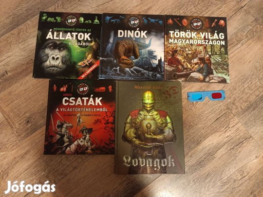 3D köyvek+ szemüveg