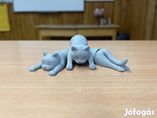 3D nyomtatott cicák