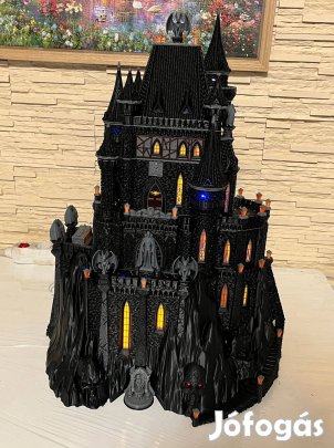 3D nyomtatóval készült összeállított Drakula kastély