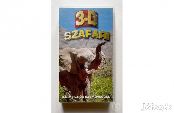 3D szafari - VHS - - - (Csak személyesen!)