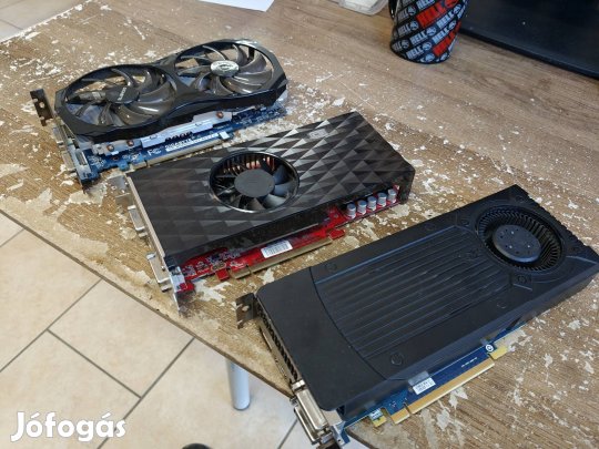 3Db videokártya Nvidia Gtx 760, 4850, Gtx 560