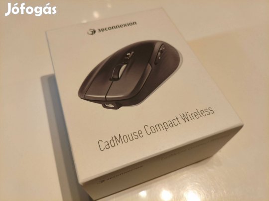 3Dconnexion Cadmouse Compact Wireless Új & Eredeti Csomagolásban
