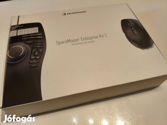 3Dconnexion Spacemouse Enterprise Kit 2 Új & Eredeti Csomagolásban