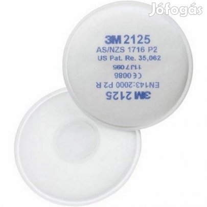 3M 6000 maszk EN143 Nzs1716 Részecskeszűrő Szűrőbetét 3M 2125 P2