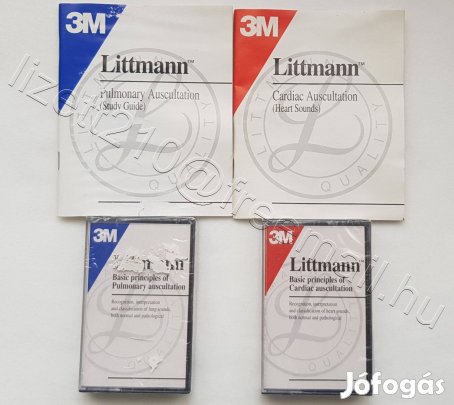 3M Littmann orvosi kazetta és leírás új fóliás