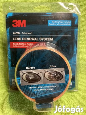 3M fényszóró felújító készlet új