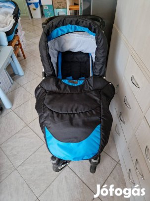3:1-ben Eco Lux babakocsi (hordozó, újszülött és sportbabakocsi)