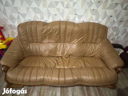 3+2+1 bőrkanapé