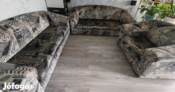 3-2-1-es ülőgarnitúra eladó!