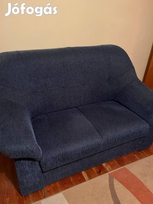 3+2+1 sötétkék kárpit ülőgarnitúra