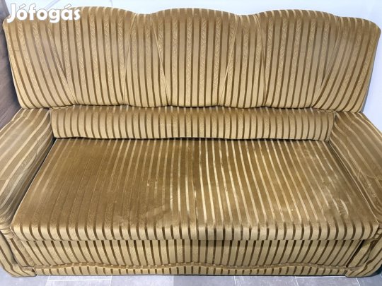 3+2+1 ülőgarnitúra arany színű