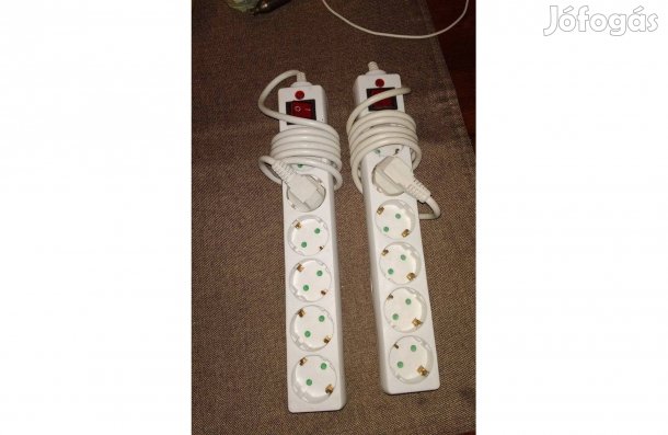 3-4-5 ÖS Elektromos elosztó lengőcsatlakózók 5-10-15-20 m