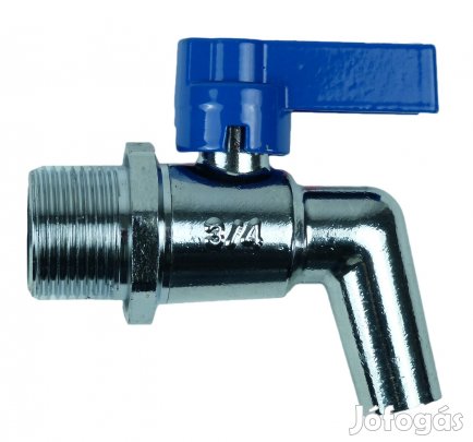 3/4"-es nikkelezett réz csap (6083)