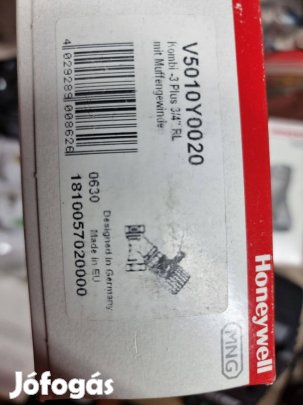 3/4" strang szelep Honeywell!