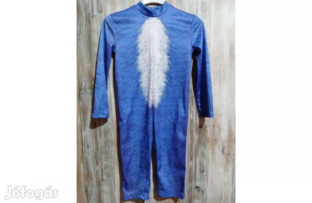 3-4 évesre 104-es Sonic,a sündisznó jelmez