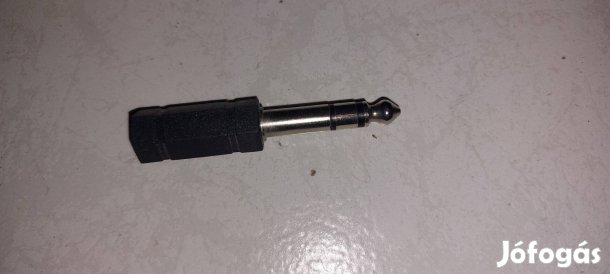 3,5 Jack- 6,3 Jack dugó adapter, átalakító