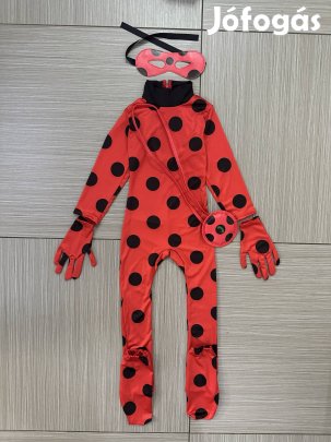 3-5 év (104-110) Miraculous katicabogár jelmez kiegészítőkkel