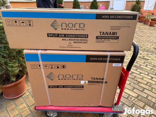 3,5kW Tanami Hűtő-Fűtő Klíma akár szereléssel is, Új Garanciális