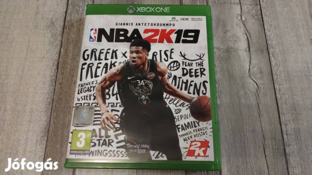 3.999ft- Xbox One(S/X)-Series X : NBA 2K19 Lemezes Játék