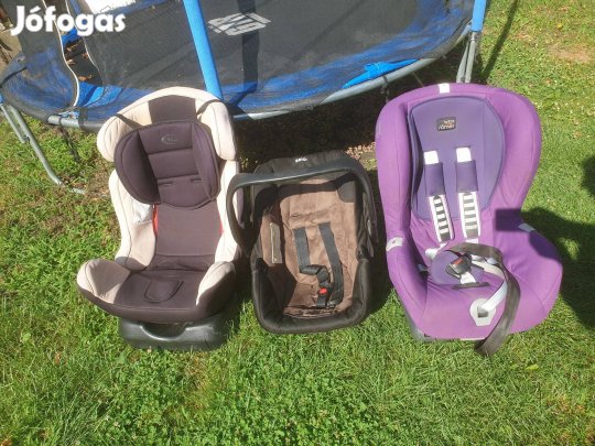 3 DB gyerekülés (A lila) Britax Römer Duo Isofix 9-18 kg