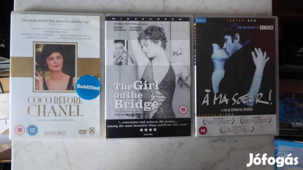 3 DVD french film collection
