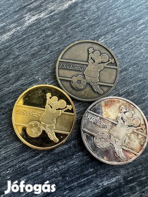 3 Darab Érme , Érem Tizenegyesrúgó Bajnokság
