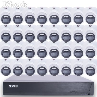 3 MP-es IP PoE Switch 32 kamers megfigyelrendszer ABS hz beltri D