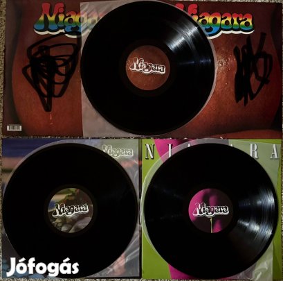 3 Niagara vinyl bakelit lemez